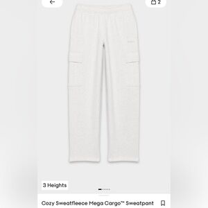 TNA sweatfleece cargo sweats